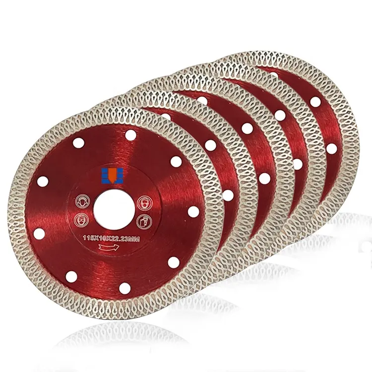 4inch 4.5 Inch 5inch Multipurpose Diamond Cutting Disc Reinforced Circular Diamond Saw Blade For Cutting Stone Concrete And Tile