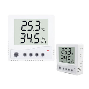 Modbus RS485 4-20ma 0-10V salida LCD pantalla Digital de temperatura y Sensor de humedad por dentro