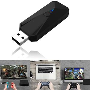 转换器USB无线控制器接收器适配器，适用于PS4/PS3/PC/任天堂SWITCH游戏控制器加密狗转换器适配器 - Product Image 2