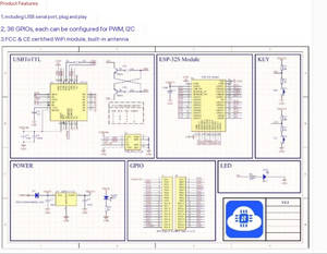 <strong>ESP32</strong> New original IC integrated circuits chip <strong>WiFi</strong>+ Bluetooth 4.2+ dual-core CPU <strong>module</strong> <strong>ESP32</strong>-S2-WROVER <strong>ESP32</strong>-WROVER-E - Product Image 6