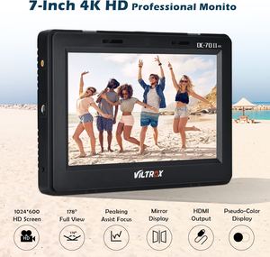 VILTROX TFT DC-70 II จอ LCD HD หลาย4พันกล้องวิดีโอสำหรับกล้อง Dslr - Product Image 5