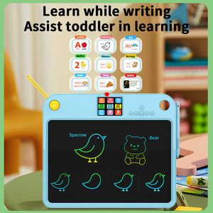 Rich <strong>Learning</strong> Content Support Customized <strong>Language</strong> 2 in 1 <strong>Learning</strong> Machine With Writing Tablet for Children