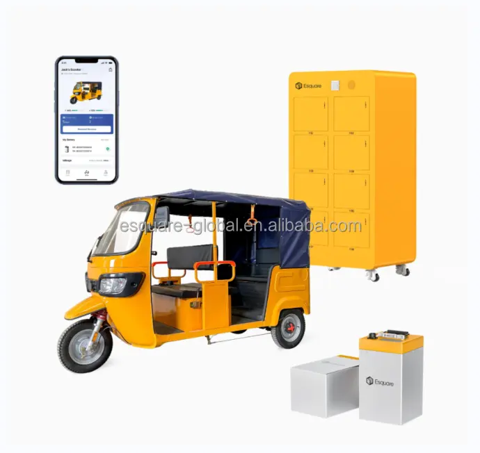 Станция для обмена аккумуляторов трехколесный электрический трехколесный велосипед рикша e ev tuk для продажи Таиланд Филиппины Пакистан