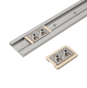 重量轻的紧凑型替换IGUS铝制线性滑轨导轨带块 - Product Image 4