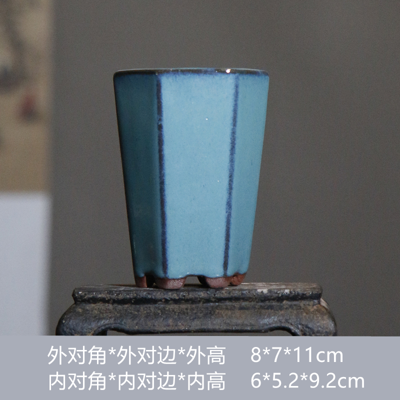 ขนาดกลางหกเหลี่ยมเคลือบ