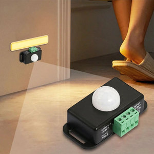 DC 12V-24V 8A PIR-Bewegungs sensorsc halter Automatisch einstellbarer Bewegungs sensor Bewegungs sensor Infrarot-PIR Für LED-Licht PIR -8