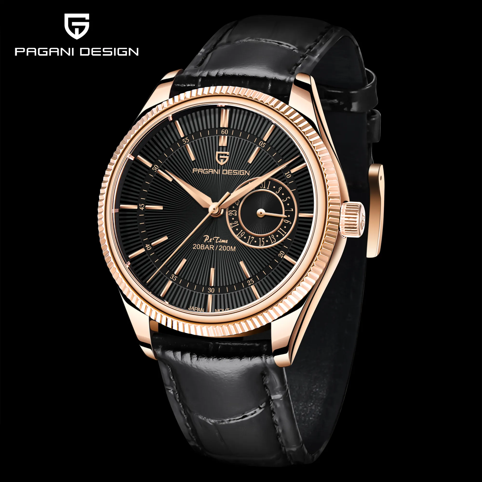 New Top PAGANI DESIGN Fashion Watches for Men 200M impermeabile Quartz Drive cronografo orologi da uomo prezzo all'ingrosso orologio da polso