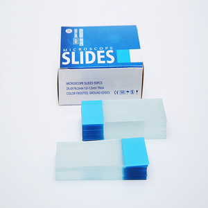 Microscopio esmerilado de laboratorio, toboganes de vidrio, 7109 - Product Image 4