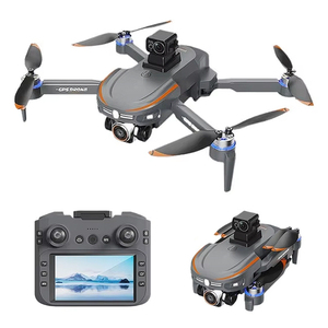 Büyük ekran uzaktan kumanda ile S28 GPS konumlandırma fırçasız Motor Drone 4K kamera FPV Drone - Product Image 1