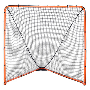 Портативная сетка для игры в лакросс 6 х6 футов со стальным каркасом и сумкой для переноски, легко настраиваемая тренировочная сетка для молодежи и взрослых - Product Image 1
