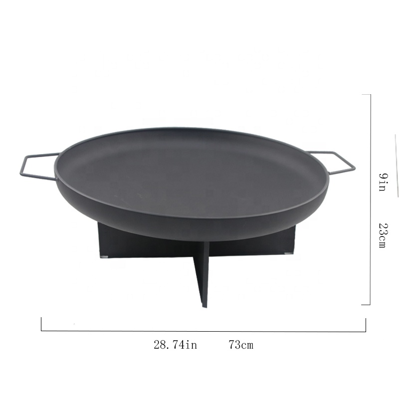 Hot selling high quality fire bowl picnic campfire camping fire basin fire pit villa round portable