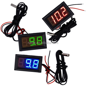 LED 温度计探测器传感器探头 12V 数字温度计监视器测试仪 - Product Image 6