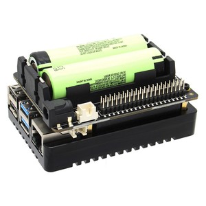 Raspberry Pi X728 V2.1 UPS CAPPELLO & Power Consiglio di Amministrazione con CNC In Lega di Alluminio Della Cassa Del Metallo per Raspberry Pi 4B Solo - Product Image 1