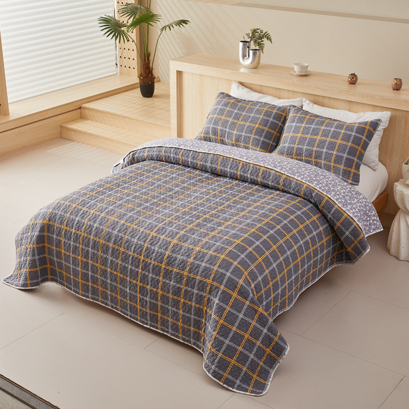Plaid gris clair