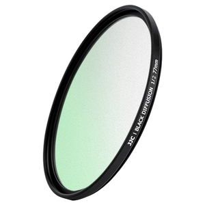 Nueva llegada JJC 49mm a 82mm Filtro de difusión negro 1/2 densidad anti-huella digital cámara vidrio duradero y fácil de usar - Product Image 3