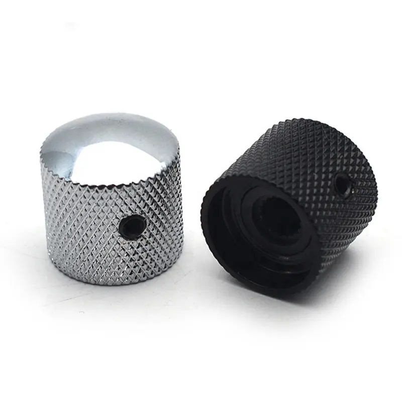 Manufacturer Cheap Price Custom Index Available Aluminum Knob Guitar Accessories Used in Effect Pedal/ Guitar/ Bass
