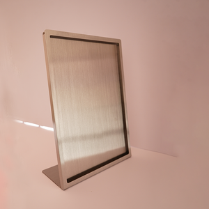 Tùy chỉnh đứng đứng lên quảng cáo hiển thị khách sạn nhà hàng đơn chủ thép không gỉ kệ trưng bày - Product Image 2