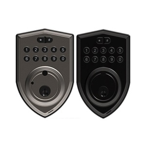 Yüksek güvenlik dijital kendinden kilitleme akıllı tuş takımı şifre anahtarı Bluetooth sürgü akıllı kapı kilidi - Product Image 1