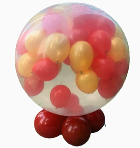 36 inç mükemmel yuvarlak kalınlaşmış büyük süs zemin Globos haşhaş balon ipuçları uzaktan kumanda patlama Exploder kiti - Product Image 6