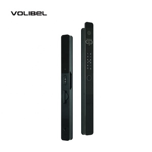 Volibel รหัสผ่านดิจิตอลลายนิ้วมือการจดจําใบหน้า 3D Peep Hole Wifi Tuya ล็อคประตูอัจฉริยะพร้อมกล้องสําหรับประตูบานเลื่อน - Product Image 1