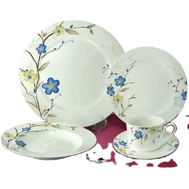 Abc grado dinnerset acrilico creativo set da tavola stoviglie cinesi 72 pezzo set di stoviglie