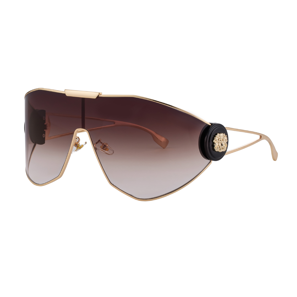 Cadre doré C4 marron progressif