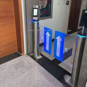 Turnstile Manufacture High-Speed Gate Swing Barrier with Access Control System for Secure Facility <strong>Entry</strong> and Exit Solutions