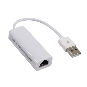 ケーブルアダプター付きUSB2.0ネットワークカードは、PCノートブックタブレットに適したRJ45LANイーサネットコンバーターをサポートします - Product Image 1