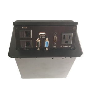 Desktop Tabletop <strong>Multi</strong>-<strong>function</strong> <strong>Socket</strong> Outlet <strong>with</strong> Power and Data - Product Image 4