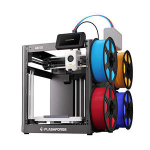 Flashforge maceracı 5X FDM prototipleme makinesi AD5X yüksek hız 600 mm/sn otomatik tesviye çekirdek XY çok renkli FDM 3D yazıcı - Product Image 1