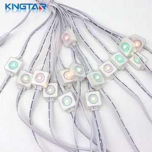 1 RGB LED modulo Pixel stringa IP68 luce decorativa per i parchi a tema di natale per il punto di illuminazione - Product Image 2
