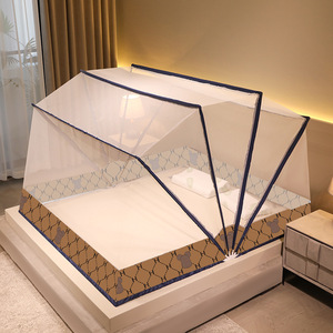 มุ้งกันยุงพับได้สองคนวัสดุโพลีเอสเตอร์ติดตั้งง่ายและไม่ต้องขันสกรู - Product Image 4
