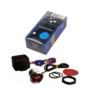 Boton De Arranque Para Auto LED Engine <strong>Start</strong> <strong>Push</strong> <strong>Button</strong> Switch - Product Image 1
