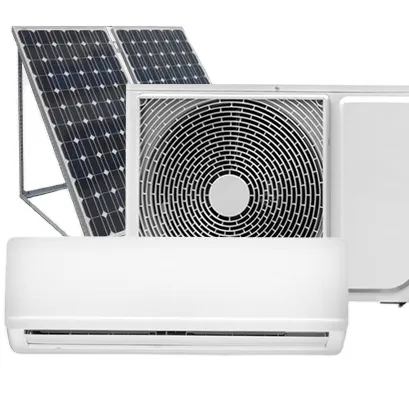 Haute qualité dc climatiseur solaire split 48v dc climatiseur solaire fenêtre climatiseur solaire