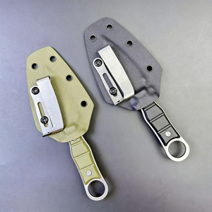 سكين جيب تكتيكي بشفرة ثابتة للدفاع عن النفس فائدة البقاء على قيد الحياة الصيد في الهواء الطلق سكين التخييم - Product Image 2