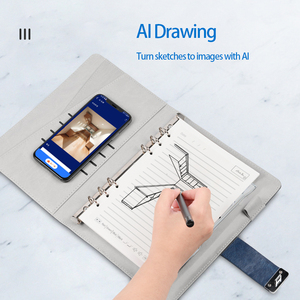 Masterben-Cuaderno inteligente personalizable, creación de IA, sincronización de escritura, forrado, Bloc de notas, powerbank organizador con lámpara y grabación - Product Image 2