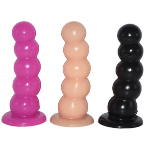7.8&quot; Total 7.3&quot; Insertable Big Anal <strong>Toys</strong> Dia 2.2&quot; Round Ball Shaped Butt Plug <strong>Graduated</strong> Five Beads Ripple Ribbed Anal Bead Dildo