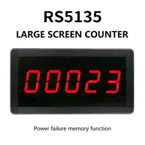 LCD-Digital zähler modul DC12V-24V elektronischer Totalisator mit NPN-Signals chnitt stelle 1 ~ 999999 Mal Zähl bereich - Product Image 5