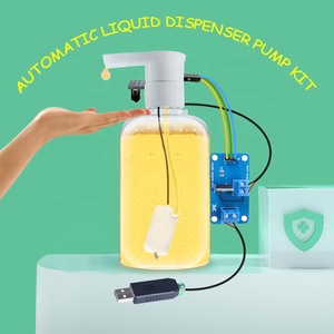 Yaratıcı öğrenme için otomatik indüksiyon el dezenfektanı pompası ile Eparthub grafik programlama Robot kiti
