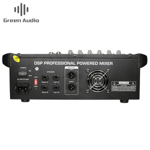 GAX-602D мощный микшер USB 6-канальный усилитель dj аудио микшер поддержка USB карты памяти для производительности семьи - Product Image 3