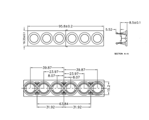 供应商优质光学反射器照明配件线性反射器3030LED反射器 - Product Image 6