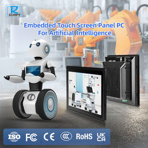 10.4 pollici pannello industriale pc Touch tutto in uno PC LCD Monitor industriale Computer con alimentazione integrata CPU RAM OEM - Product Image 5