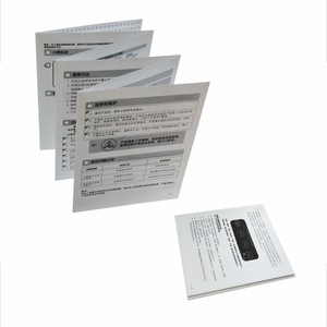 カスタム印刷アートペーパーフライヤーパンフレット印刷取扱説明書 - Product Image 1