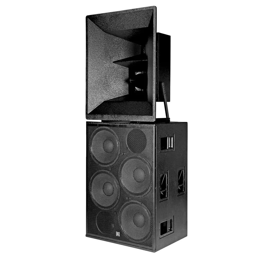 Wall flat mounted cinema center speaker Betathree CS4615A 4-Way Full Range cinema speaker
