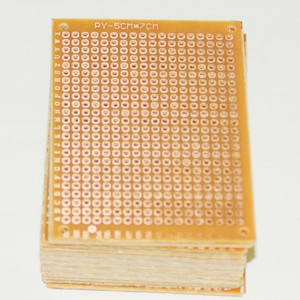 Veroboard striptizci 5X7CM 2.54mm PCB fiyat protokol devre PCB prototip tek taraflı bakır PCB plaka - Product Image 2