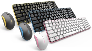 Ratón y teclado Gamer Combo Set Arco Iris retroiluminado Gaming cuatro piezas 4 en 1 Teclado Ratón Auriculares Mouse Pad Combos para computadora - Product Image 2