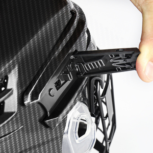 Mặt Lá Chắn Chất Lượng Cao Thiết Kế Thời Trang 3D In Lót An Toàn Ice Hockey Player Mũ Bảo Hiểm Với Lồng Combo Thể Thao Bảo Vệ - Product Image 6