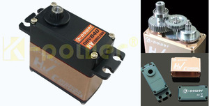 DHV840 Riesiges Drehmoment 45kg 7,4 V kernloses digitales Servo für RC-Roboter gelenk, Roboterarm und industrielle Sä maschine Mähmaschinen Drohne - Product Image 4