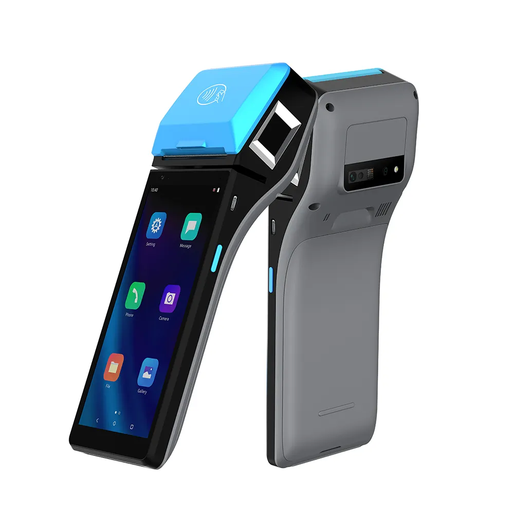 Le terminal Android POS mobile intelligent de poche fabrique des points de vente à écran tactile avec imprimante Machine de paiement Z500