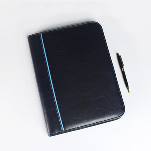 Executive-Notizbücher aus Leder mit mehreren Taschen Klassisches A4-Aktenordner-Notizbuch mit Taschen rechner Luxus-Notizbuch-Geschenkset - Product Image 4